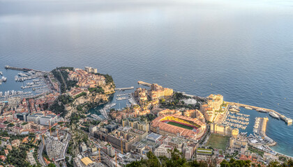 Monaco from above
