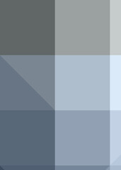 Fototapeta premium Abstract color Low-Polygones Generative Art background illustration