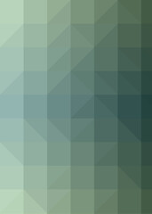 Obraz premium Abstract color Low-Polygones Generative Art background illustration