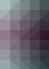 Abstract color Low-Polygones Generative Art background illustration