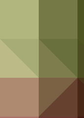 Abstract color Low-Polygones Generative Art background illustration