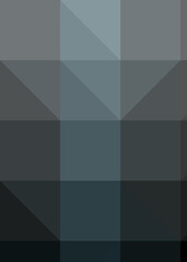 Fototapeta premium Abstract color Low-Polygones Generative Art background illustration