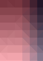 Obraz premium Abstract color Low-Polygones Generative Art background illustration