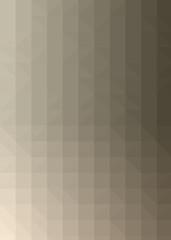 Abstract color Low-Polygones Generative Art background illustration