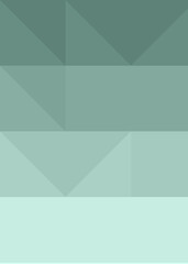 Fototapeta premium Abstract color Low-Polygones Generative Art background illustration