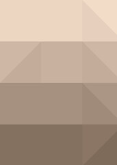 Abstract color Low-Polygones Generative Art background illustration