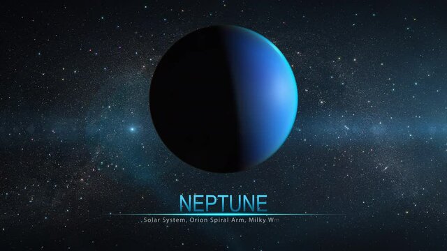 Neptune. It is the eighth and farthest planet from the Sun in the Solar System.
