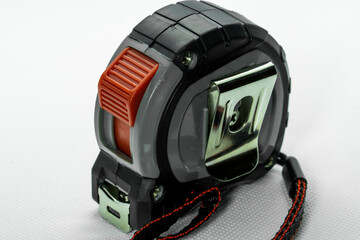 tape measure on white background