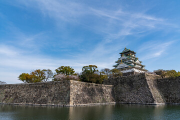 [大阪府]春の大阪城天守閣