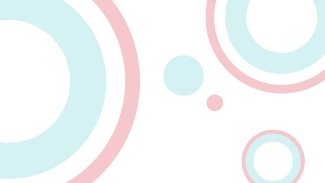 二重円 シンプル パターン テクスチャ BG05 CR