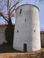 Obraz premium Turm an der Stadtmauer in Isny im Allgäu
