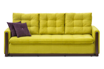 Soft furniture on a white background in isolation