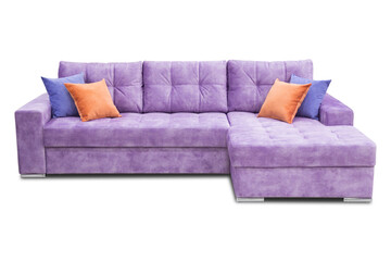 Soft furniture on a white background in isolation