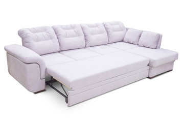 Soft furniture on a white background in isolation