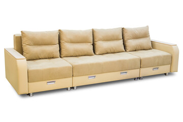 Soft furniture on a white background in isolation