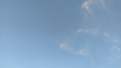 Naklejka na ściany i meble beautiful view blue sky clouds