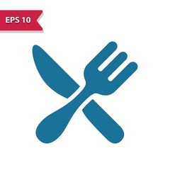 Knife and fork, cutlery, restaurant icon