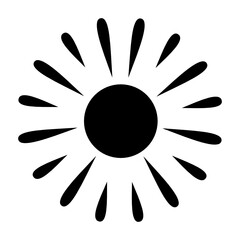 słońce ikona
