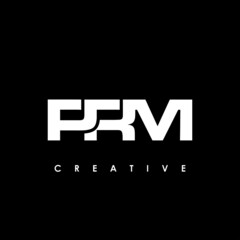PRM Letter Initial Logo Design Template Vector Illustration