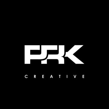PRK Letter Initial Logo Design Template Vector Illustration