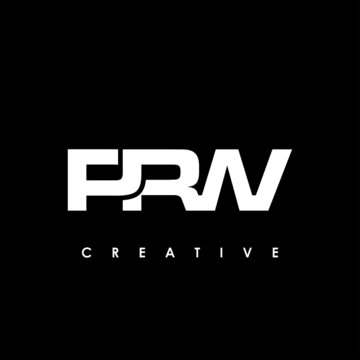PRW Letter Initial Logo Design Template Vector Illustration
