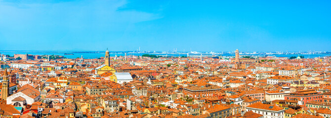 Beautiful panoramic landscape of San Marco