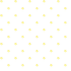 Watercolor pattern with shiny and bride stars on white background. Ideal for pajamas, bedding, party wrapping