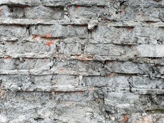 old walls removed - close-up