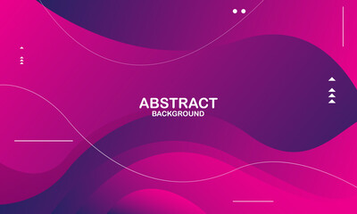 Abstract purple color background. Dynamic shapes composition. Vector illustration