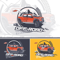 Logo for a team of off-road drivers in three versions. Open to change.