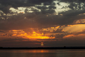 atardecer