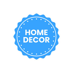 Home décor icon label sign symbol design vector 