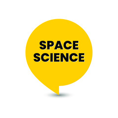 Space science icon sign design vector