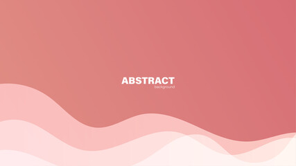 Abstract pink fluid shape modern background with copy space, vector.