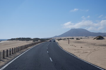 Fototapeta premium Wüste Fuerteventura