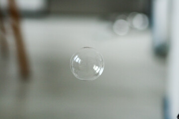 soap bubbles in the morning comfort zone home