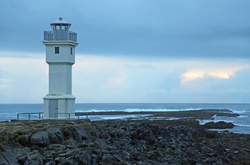Fototapeta na wymiar Akranes lighthouse , Iceland