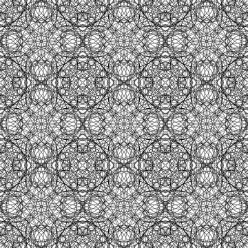 Abstract geometric seamless texture made with scribbles - perfect seamless pattern that can be repeated modularly to create a uniform and continuously background - useful for rendering