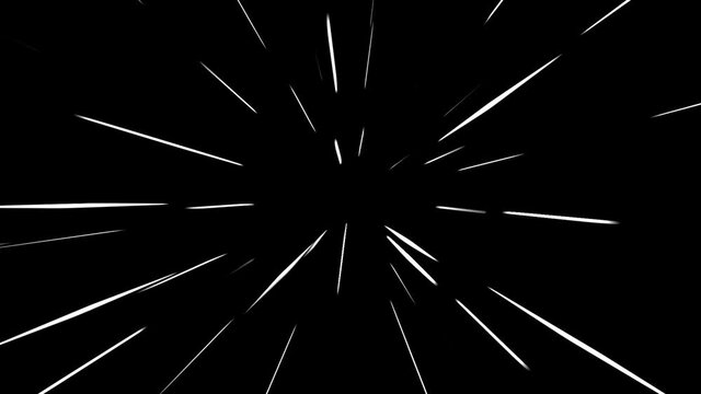 Effet de vitesse en couloir superposition 