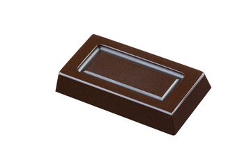 Chocolate on white background 