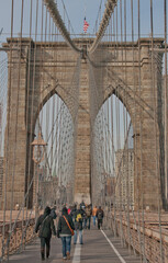 Obraz premium Brooklyn bridge in New York