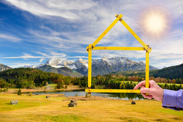 Wohnen auf dem Land im Traumhaus