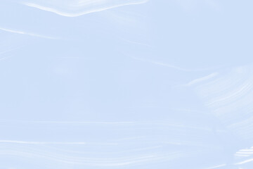 Natural acrylic texture with soft blue brush stroke for artistic banner design. Abstract paintbrush in trendy minimal style with tender blue painting textured effect. Watercolour light-blue background