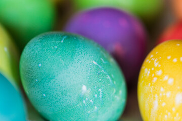 colorful easter eggs