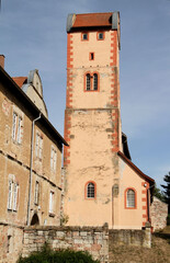 Fototapeta premium Schloss Breitungen. Schloss, Gefaengnis, Breitungen, Thueringen, Deutschland, Europa -- Breitungen Castle. Castle, prison, Breitungen, Thuringia, Germany, Europe