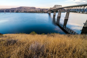 Bridge over Snake River at Lyons Ferry, WA