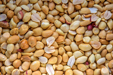 Roasted peanuts to be served as tastes like