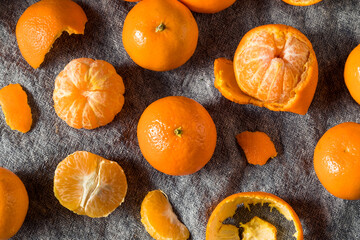 Raw Orange Organic Clementine Fruit