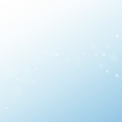 Fototapeta na wymiar Silver Snowfall Vector Gray Background. Fantasy Snow Transparent. White Christmas Texture. Abstract Snowflake Card.