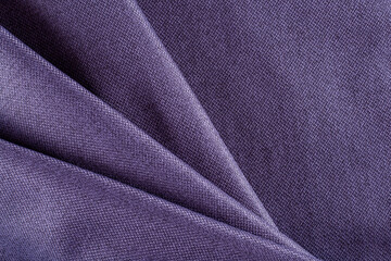 thick lilac upholstery fabric, pleated drapery